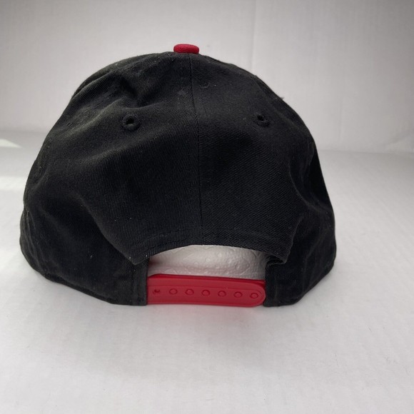 Miami Heat - Hardwood Classics - New Era 9Fifty - Snapback Hat - Black & Red - Picture 4 of 8